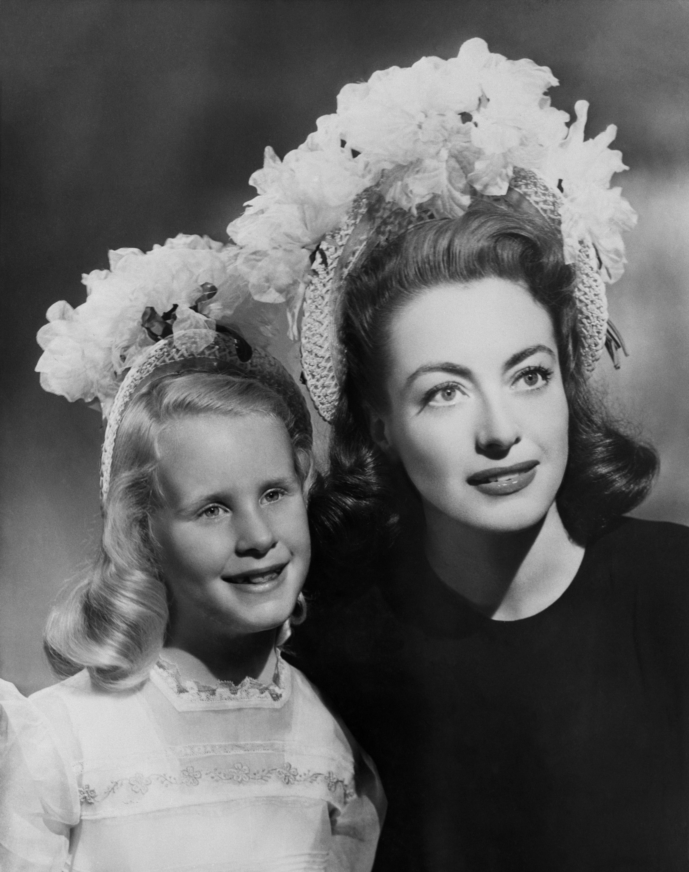 Joan Crawford and Christina 