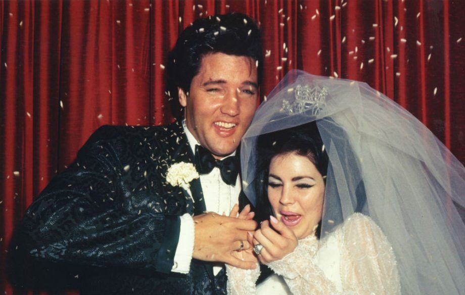 Priscilla and Elvis wedding