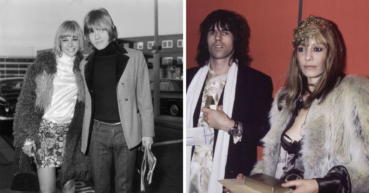 Brian Jones, Anita Pallenberg & Keith Richards