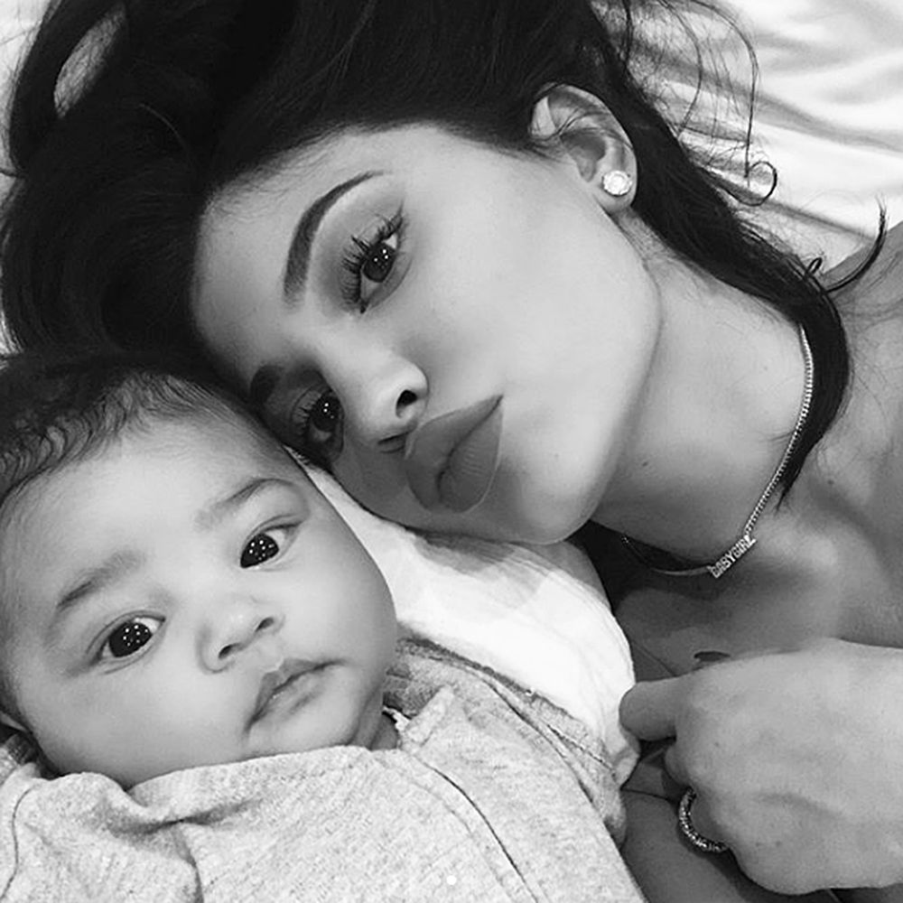 Kylie Jenner and Stormi