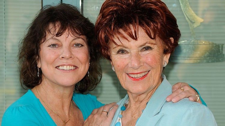 Erin Moran and Marion Ross