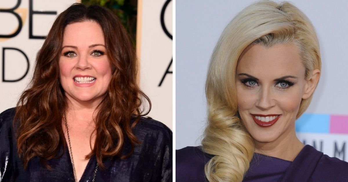 Jenny and Melissa McCarthy side by side