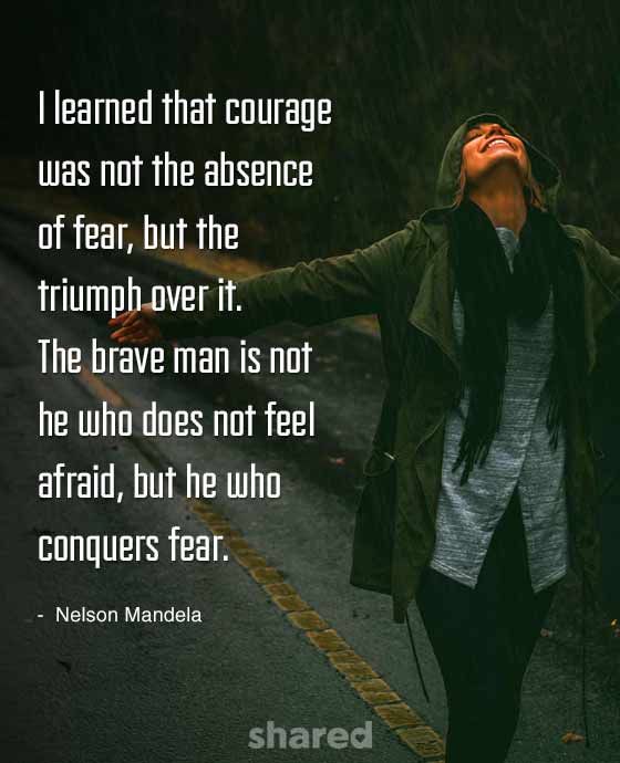 Courage Quote Nelson Mandela