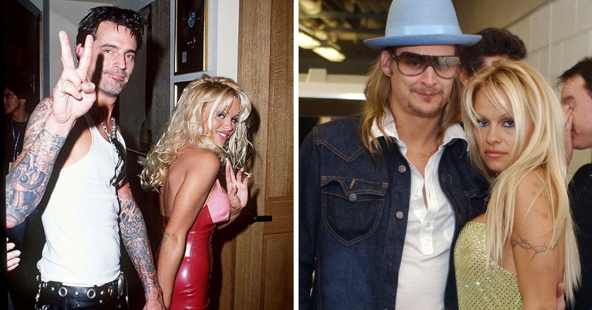 Tommy Lee, Pamela Anderson & Kid Rock