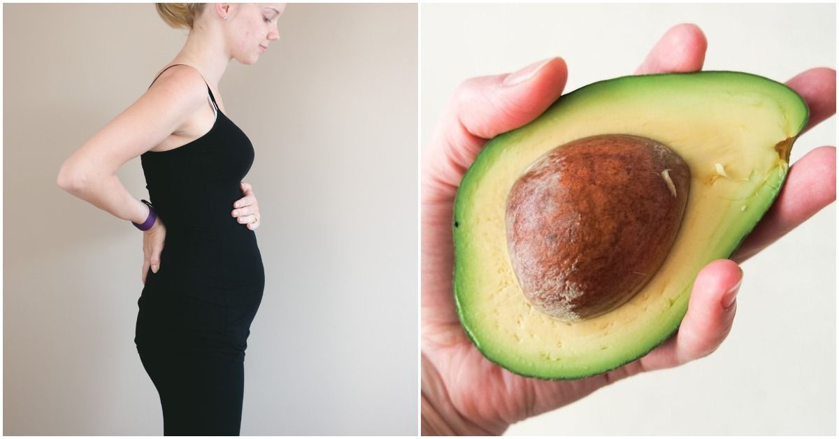 16 weeks pregnant compared to the size of an avocado