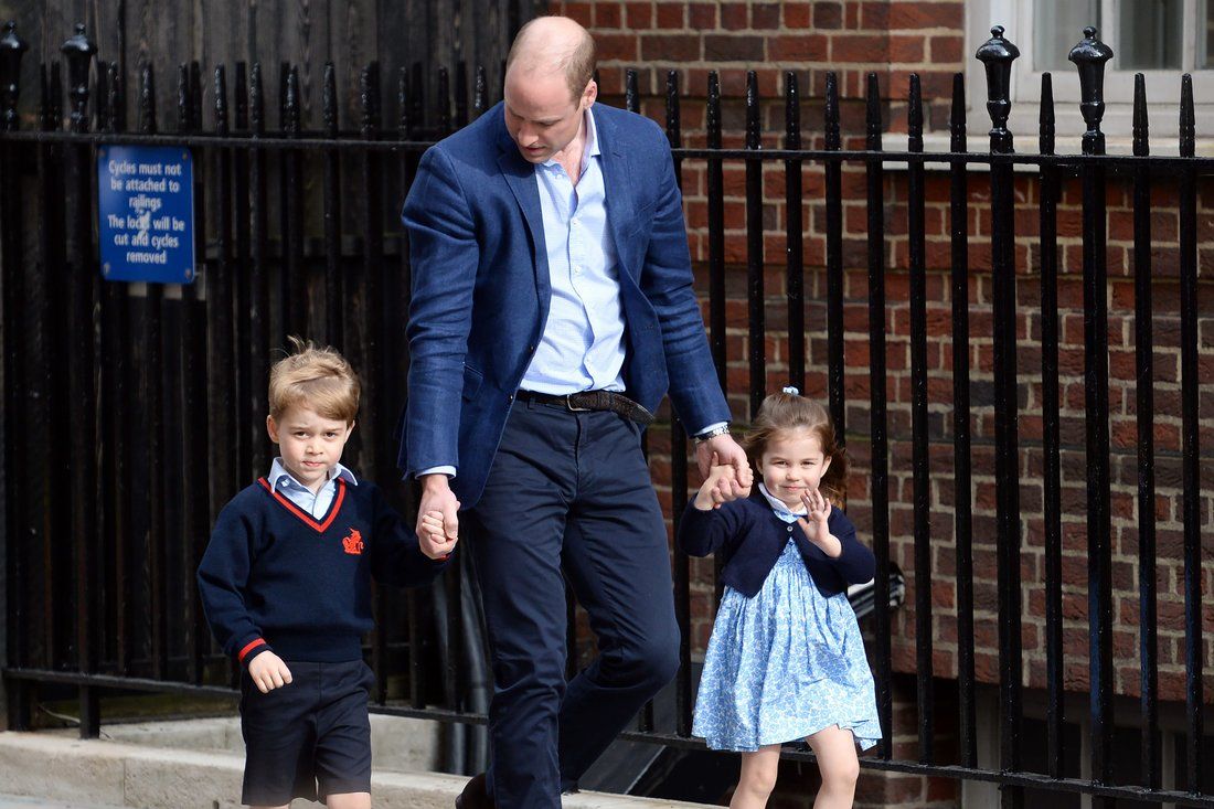 Prince William bringing his children to meet their new little brother
