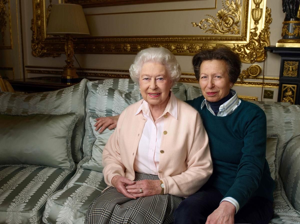 Queen Elizabeth and Princess Anne