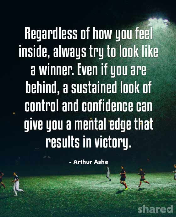 Arthur Ashe on Real Confidence