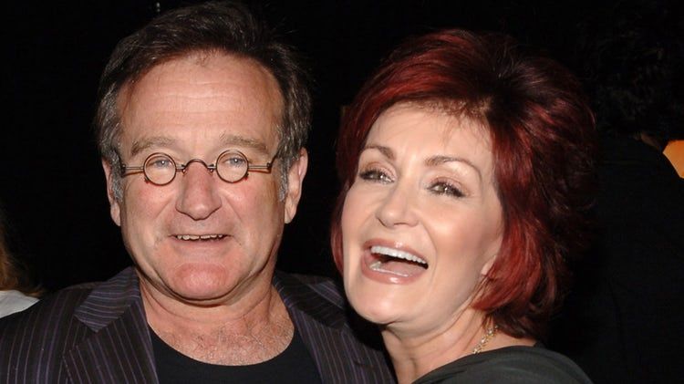 Robin Williams and Sharon Osbourne