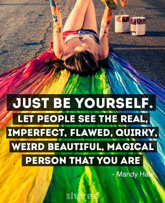 Be Yourself Quote Mandy Hale