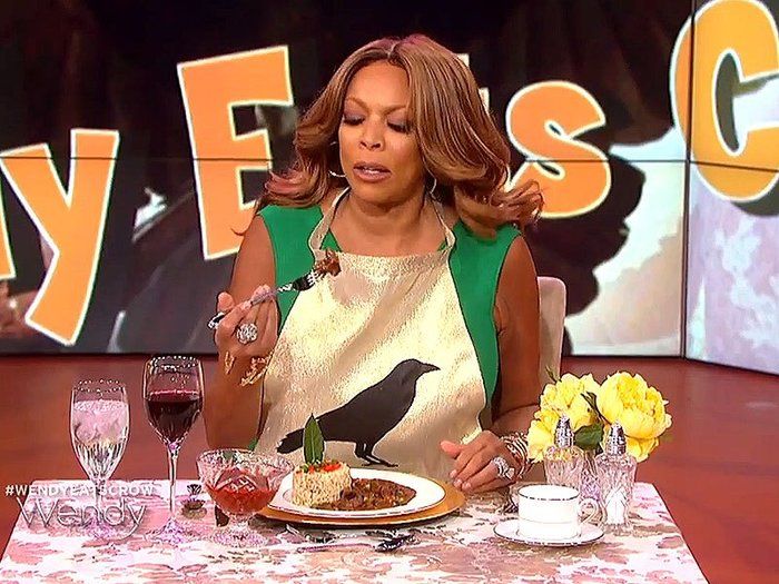 Wendy Williams eating 