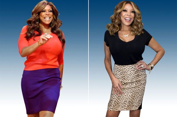 Wendy Williams before and after her weight loss