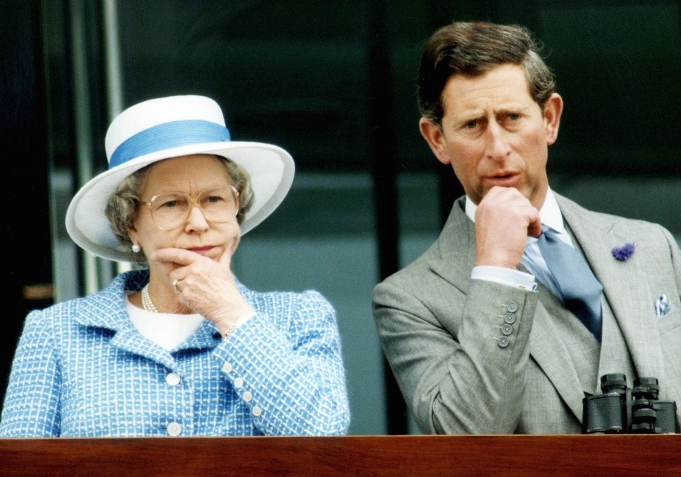 Queen Elizabeth II and Prince Charles 