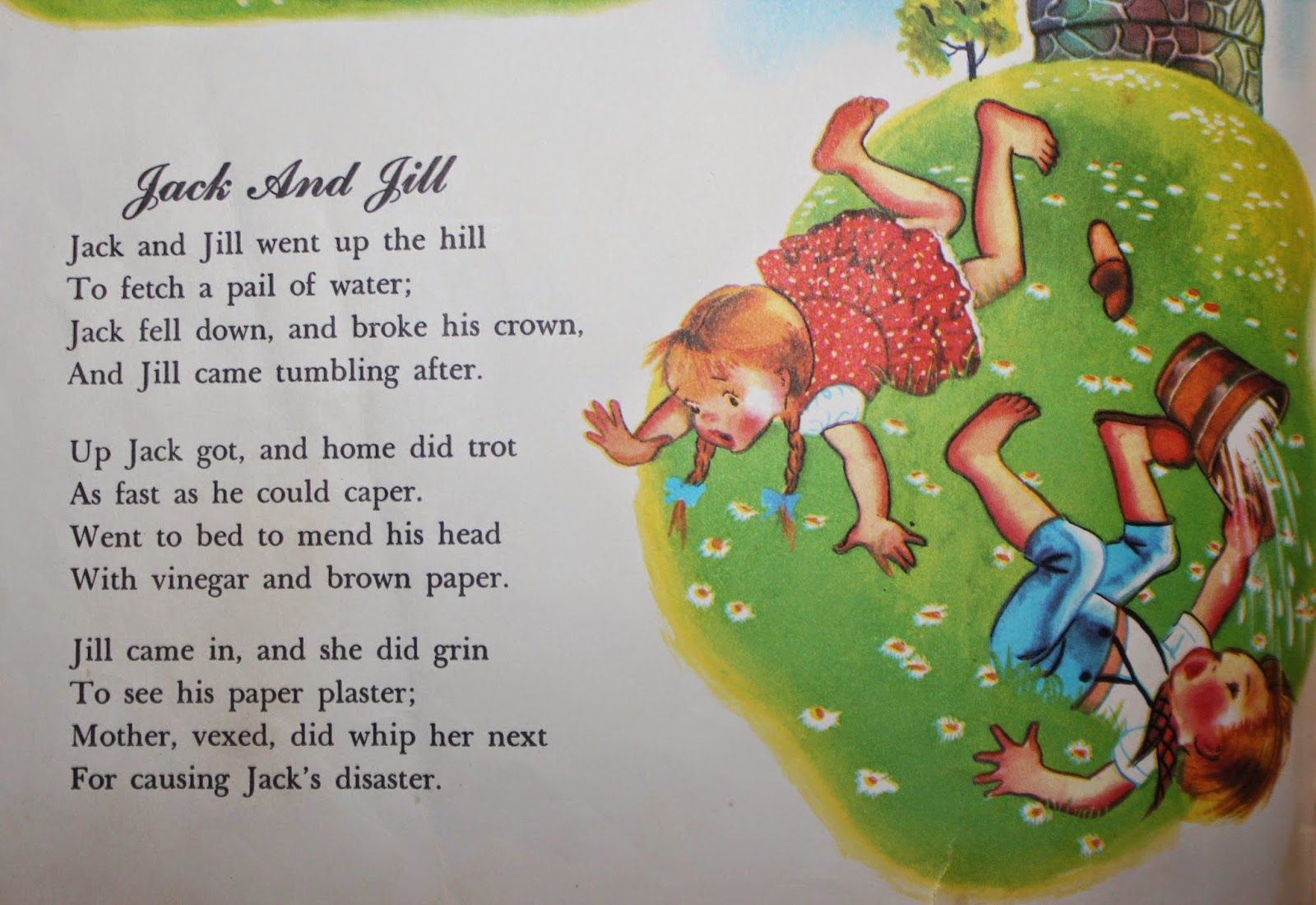Jack and Jill tumbling down