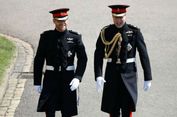 Prince Harry and William