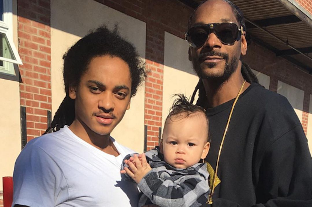 Snoop Dogg, his son and grandson