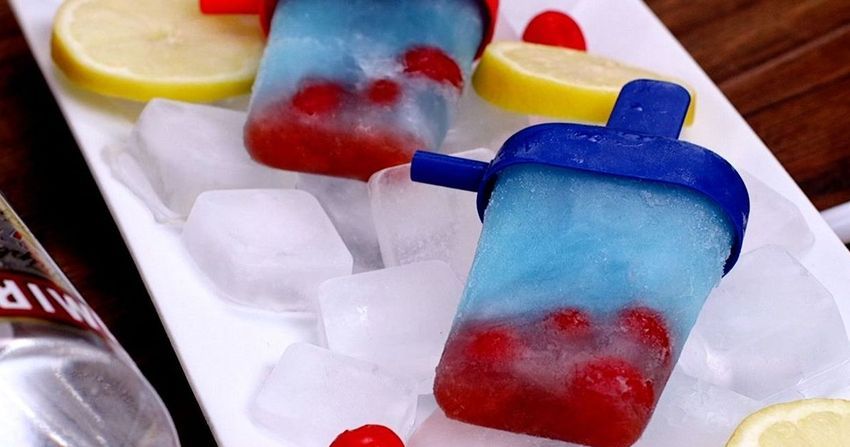 Boozy Patriotic Pops