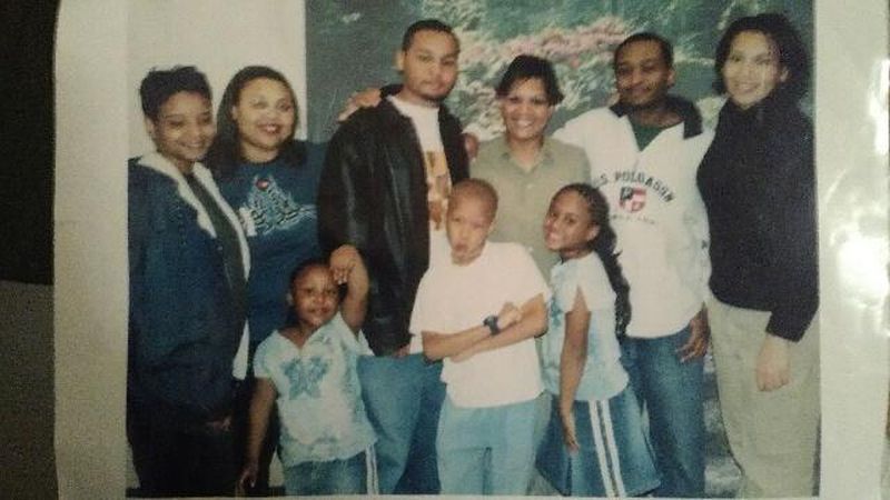 Alice Marie Johnson and her family