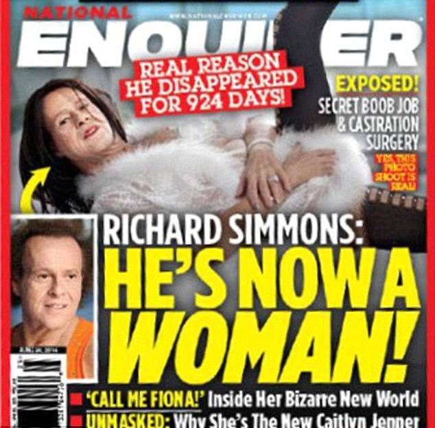 National Enquirer Richard simmons