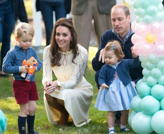Prince George princess Charlotte