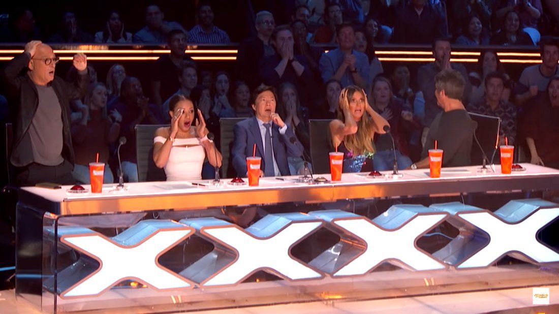The judges in shock