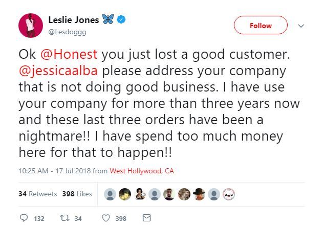 Leslie Jones's tweet