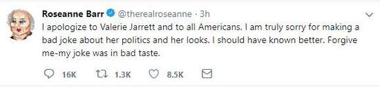 Roseanne tweet
