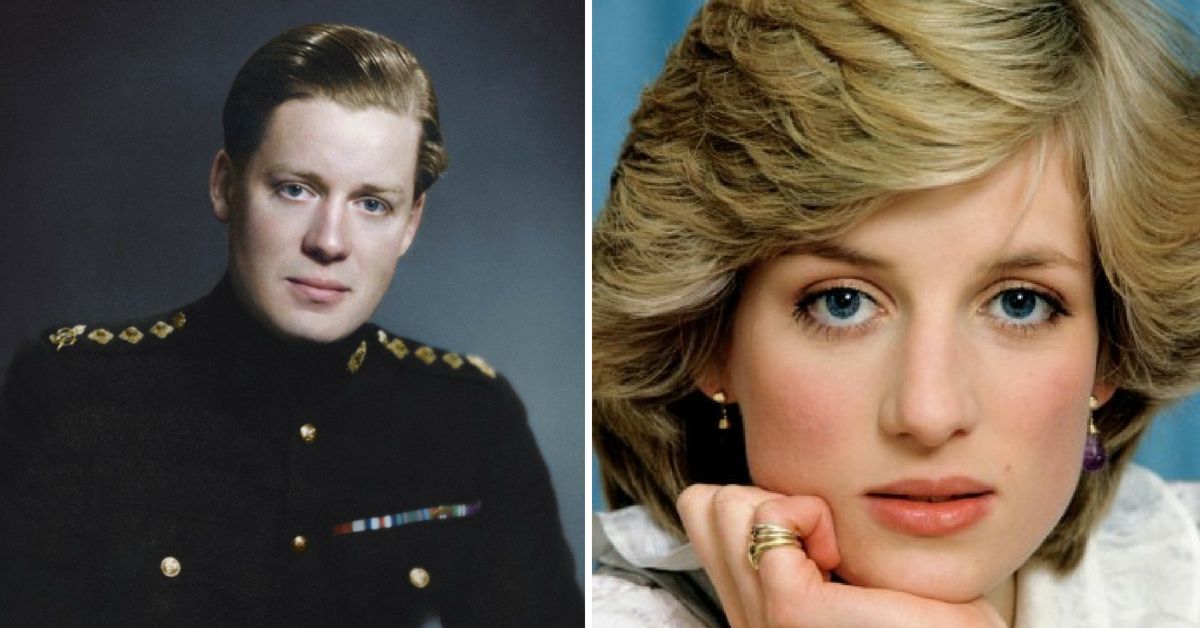 Rare Photo Of Princess Diana's Father Shows The Striking Family Resemblence