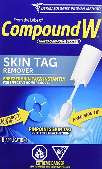 Compound W skin tag removal