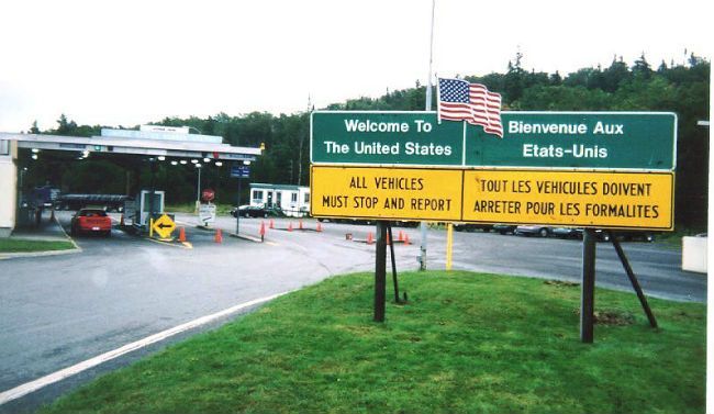 Canada U.S. border
