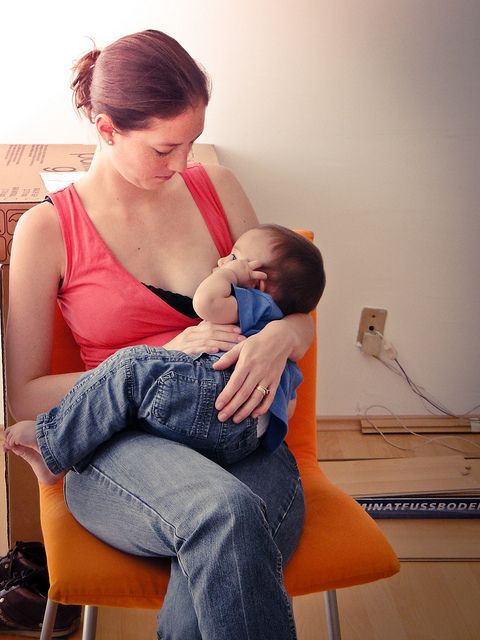 Breastfeeding.