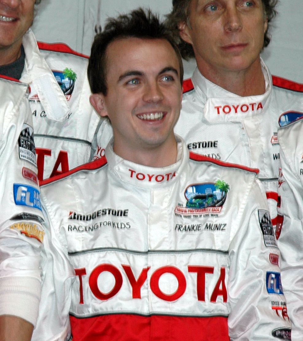 Frankie Muniz at the 2011 Toyota Grand Prix Celebrity Race.