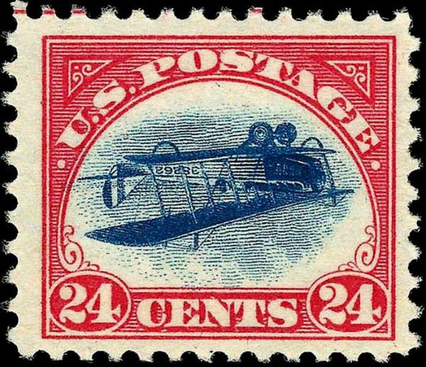 Curtis Jenny Inverted 1918 Stamp