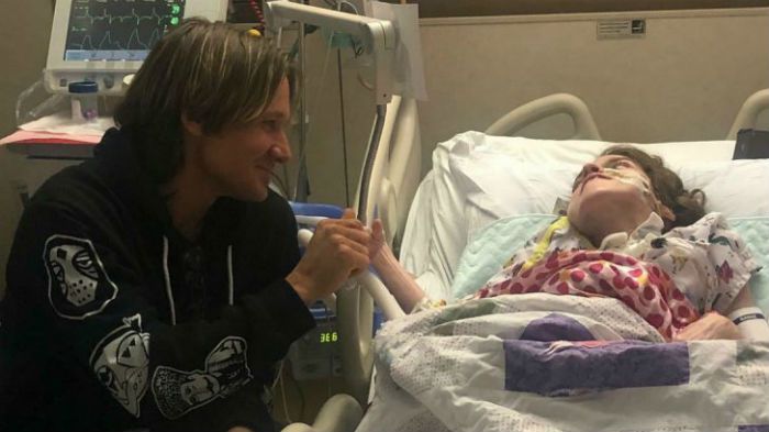 Keith Urban Hospital visit