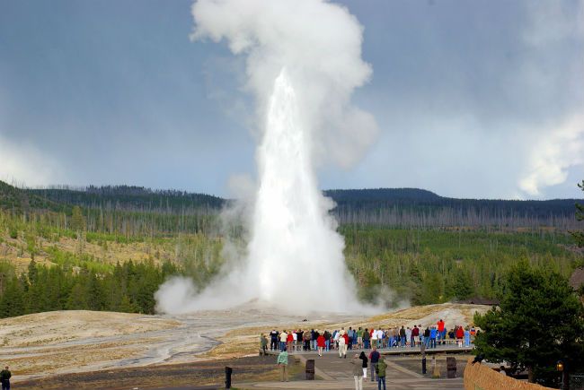 Old Faithful Geyser 