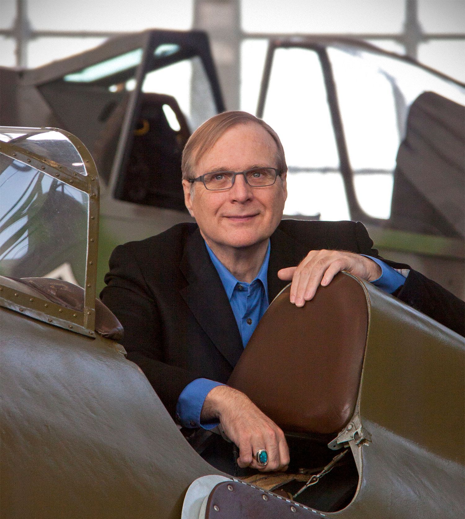 Paul Allen at Flying Heritage Collection