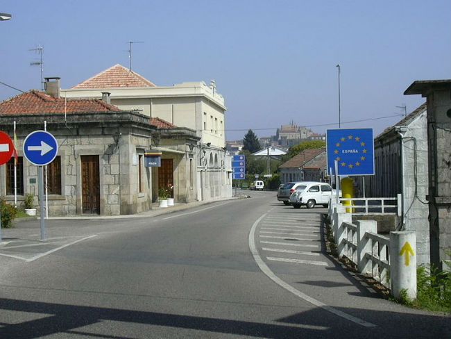 Portuguese border.