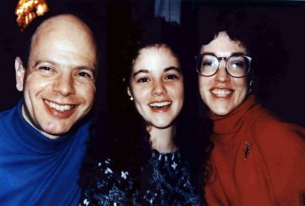 Rebecca Schaeffer and her parents