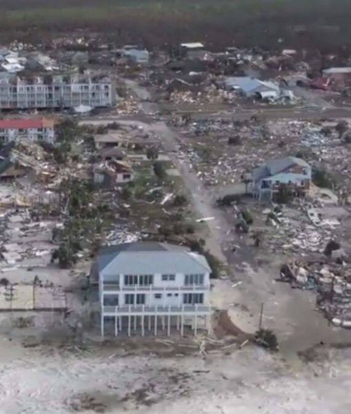 The Sand Palace Hurricane Michael