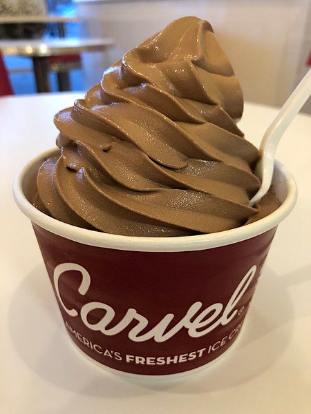 Chocolate soft serve