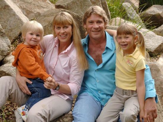 Steve Irwin family