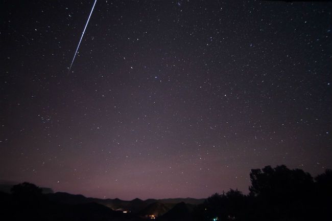 Taurid meteor shower 2018