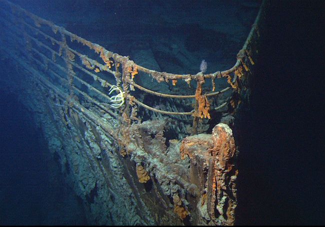 Titanic shipwreck