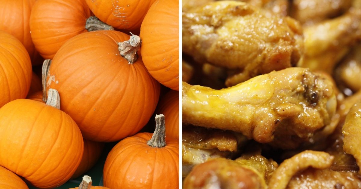 pumpkin and chicken 