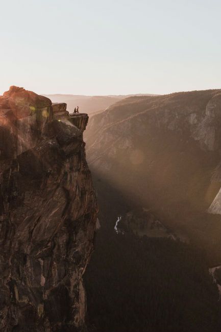 Yosemite Couple Proposal