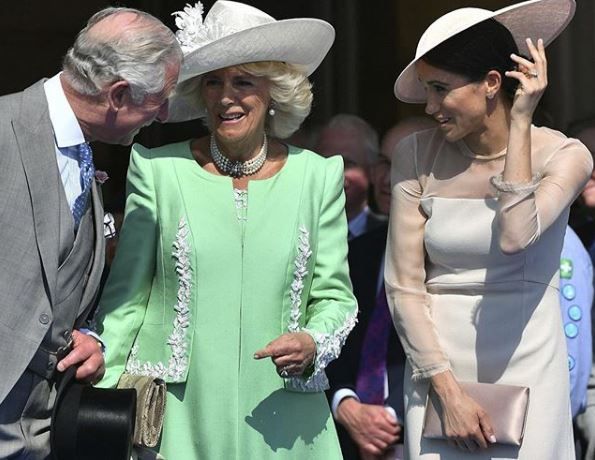 Prince Charles, Camilla Parker Bowles and Meghan Markle