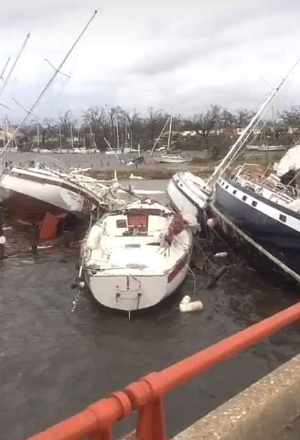 damaged boats 