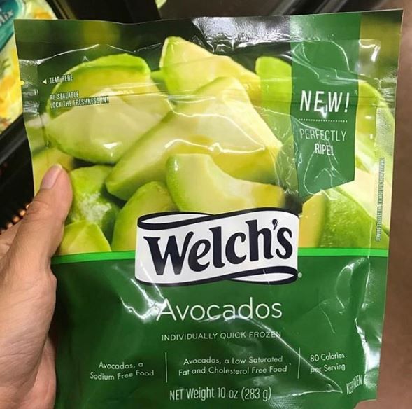 welch's frozen avocados 