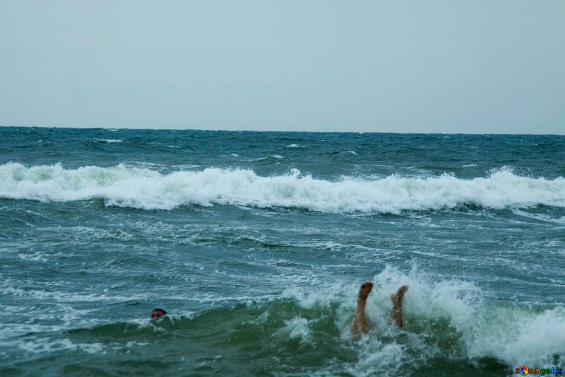 Powerful ocean currents. 