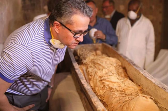 Mummy sarcophagus